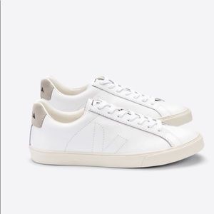 Womens VEJA Esplar WHITE LEATHER Sneakers Tennis Athleisurewear Shoes US 7 EU 38